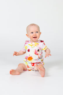 Belle Flower Field  Bodysuit